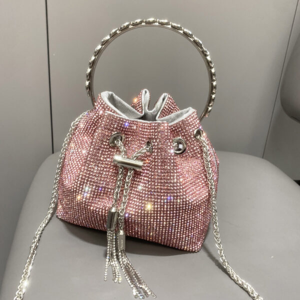 European And American Shiny Diamond Handbag For Women - Image 10