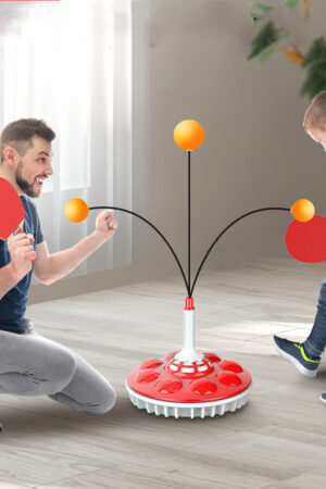 Household Suction Cup Type Self Training Elastic Flexible Shaft Children Parent Child Ball Training Device