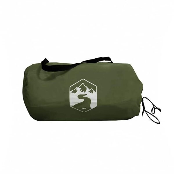 vidaXL Camping Tarp oliivinvihreä 506x306 cm Vedenpitävä - Image 7