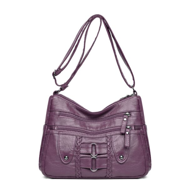 Fashion Large Space Knitted Messenger Bag Korean Simple - Image 9