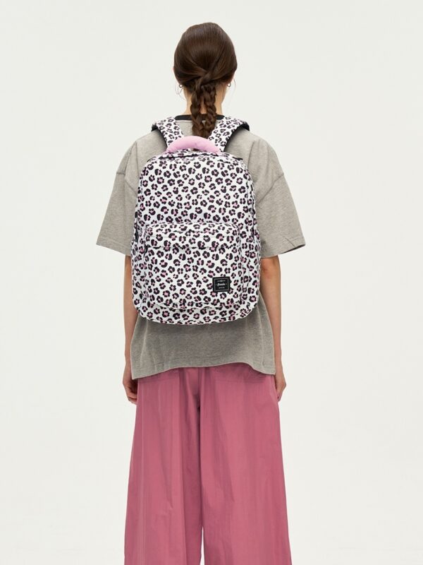 Travel Casual Leopard Print Printing Large Capacity Casual Backpack - Image 2