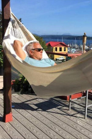 Camping Hammock Cotton Hammock Swing Bed Outdoor Backpack Survival or Travel Swing