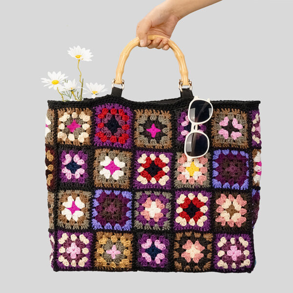 Retro Fashion Women's Bamboo Shoulder Bag - Image 3