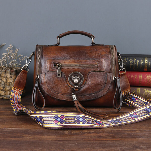 Tree Cream Skin Hand Rub Color Cross Handbag Lady - Image 4