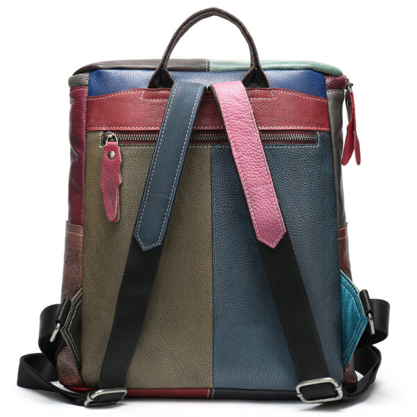 The first layer of leather women's backpack - Image 5