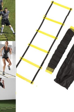 Football Soccer Agility Training Ladders Speed Scale Stairs Nylon Straps Fitness Equipment