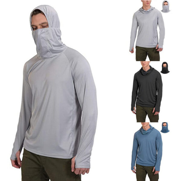 European And American Men's Breathable Light Sun Protection Clothing In Summer - Image 2
