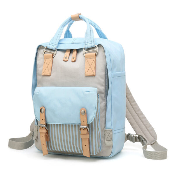 Fashion Stripe Casual Computer Backpack - Image 4