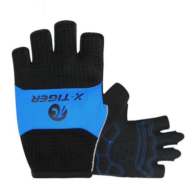 X TIGER Cross Border Cycling Gloves Half Finger Summer Men's And Women's Short Finger Cycling Gloves Thin Shock Absorbing Equipment - Image 7