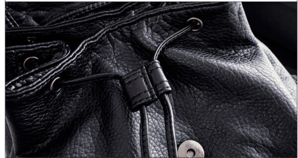 Soft Leather Ladies Backpack All-match Mother Bag Tide - Image 10