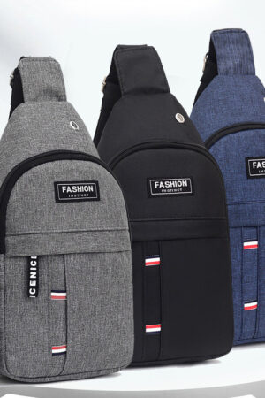 Men's Chest Bag Sports Messenger Crossbody Bag