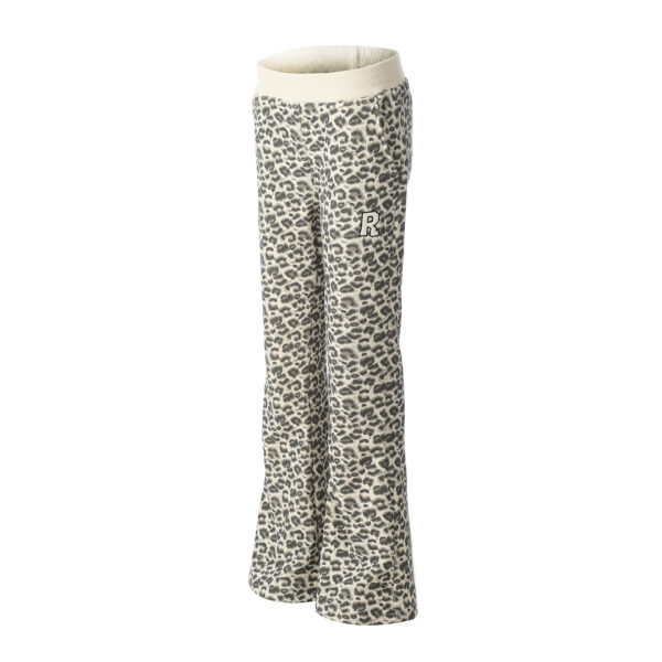 Women's Elegant Woolen Cotton Wide-leg Mid-waist Casual Pants - Image 3