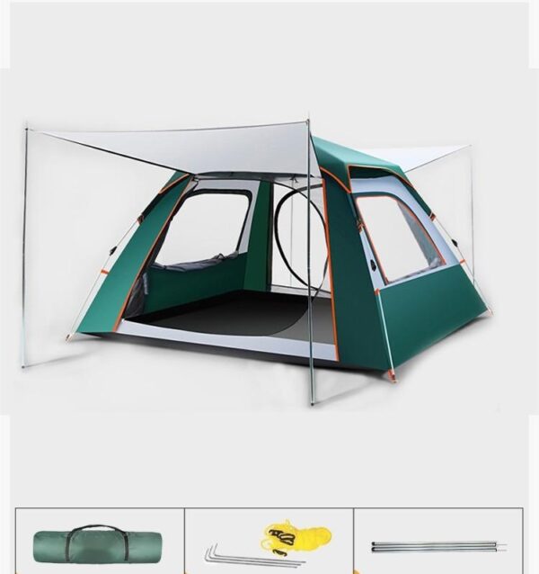 Foldable Automatic Thickening Sunscreen Wild Picnic Home Full Set Camping Tent - Image 6
