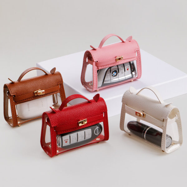 Internet Celebrity Transparent Handbag Cross-body Bag Storage Bag - Image 3