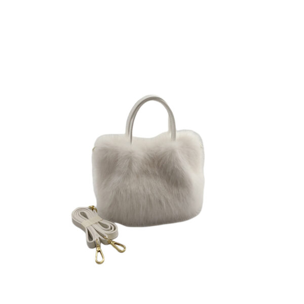 Women's Fox Fur-style Tote Bag - Image 7