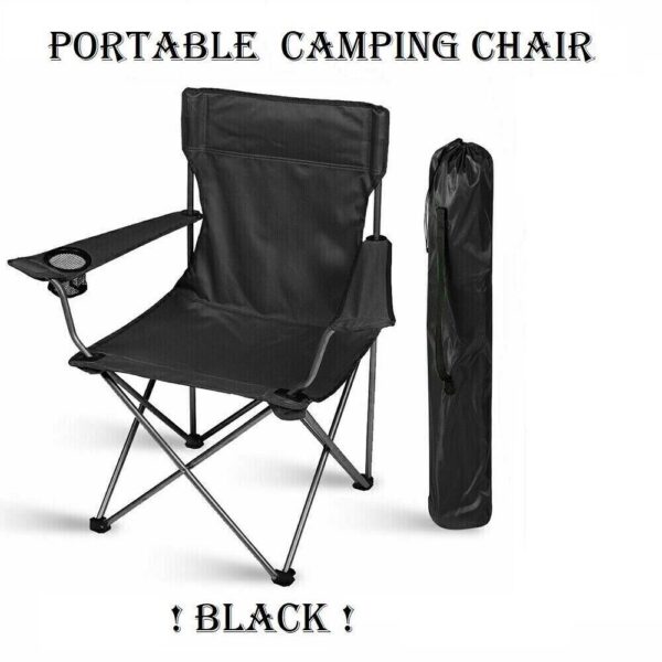 Camping Chairs Portable Folding Lightweight Outdoor Garden Beach Picnic Chair - Image 3