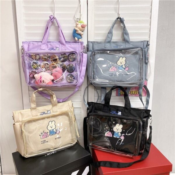 Japanese Cute Large Capacity Jk Crossbody Handbag - Image 2