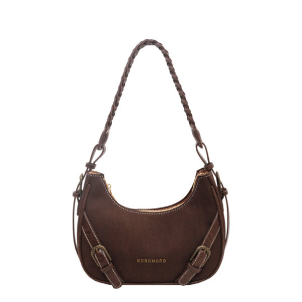 Retro Underarm Baguette Shoulder Selenodont Bag - Image 6