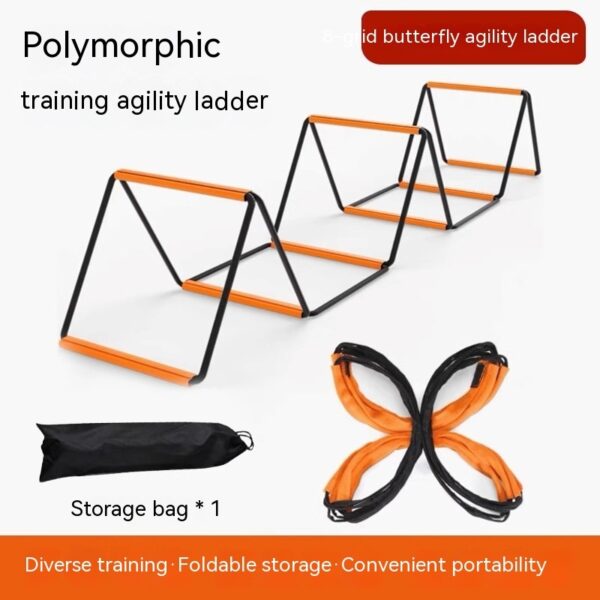 Multi Functional Butterfly Agile Ladder Children's Physical Fitness Equipment - Image 5