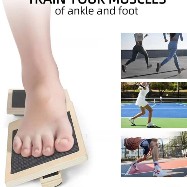 Wooden Yoga Trainer Foot Tensioner Bar - Image 2