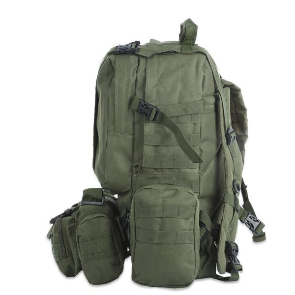50L Outdoor Backpack Molle Military Tactical Backpack Rucksack Sports Bag Waterproof Camping Hiking Backpack Travel - Image 2