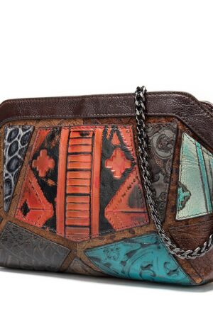 Retro ladies small satchel