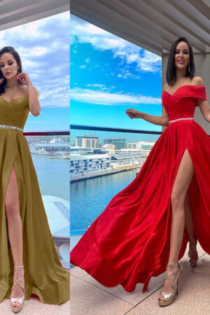 Women's Long Dress Trailing Banquet