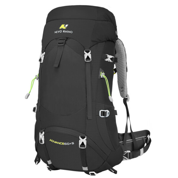Outdoor Mountaineering Bag Men's Hiking Backpack Travel Large-capacity Backpack - Image 5