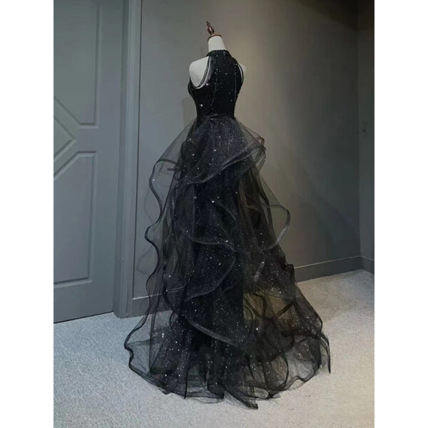 Black Evening Dress For Women - Image 3