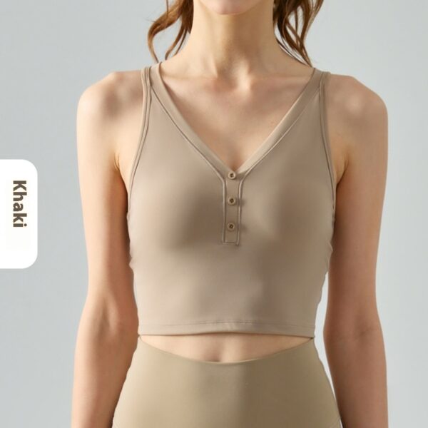 Women's Fitness Running Yoga Bra - Image 3