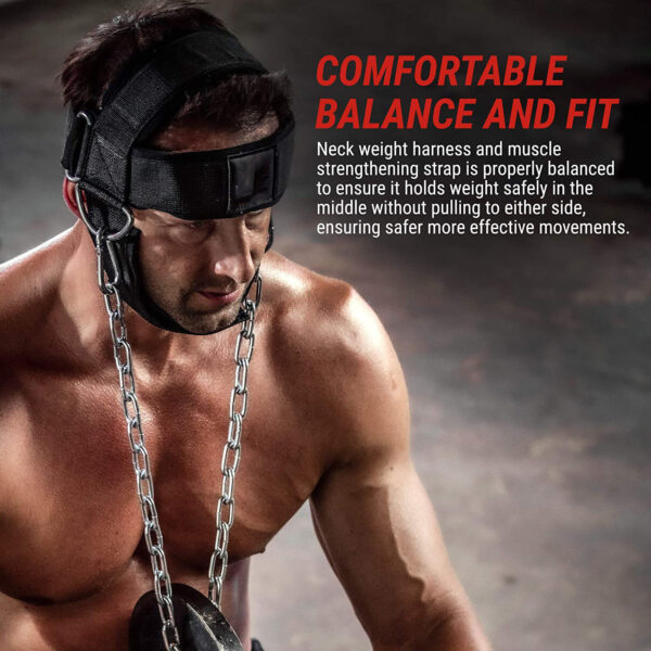 Neck Strength Exercise Equipment Weight-bearing Neck Cap - Image 2