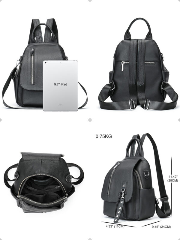 Women's Summer Leisure All-matching Bag Girls' Shoulder Large Backpack - Image 3