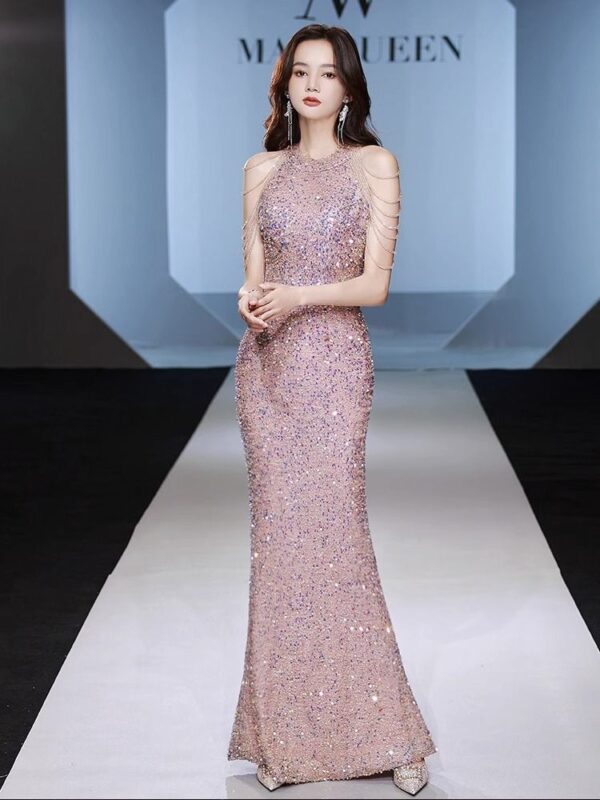 Niche High-end Ladies Host Dress - Image 3