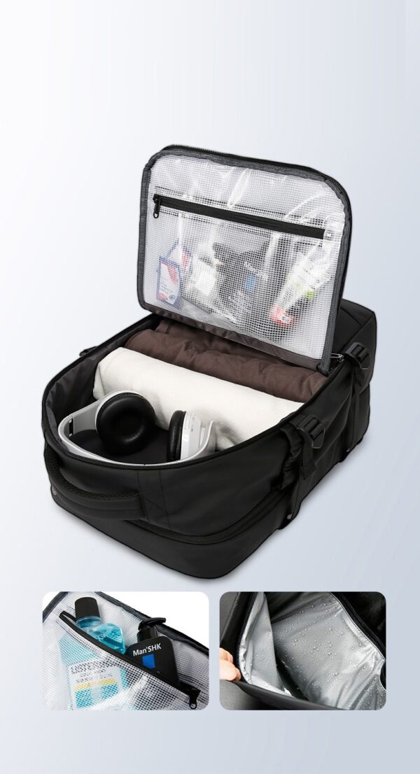 Casual Waterproof New Business Large Capacity Computer Backpack - Image 8