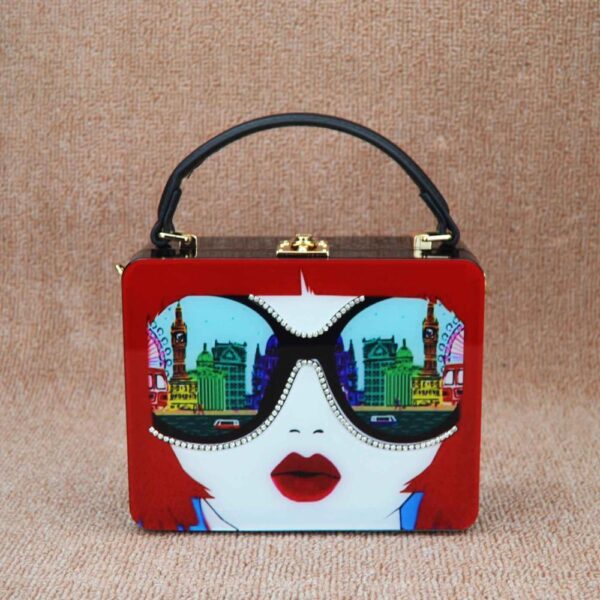 Fashion Glasses Small Bag Natural Small - Image 3