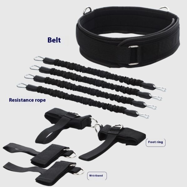 Boxing MMA Taekwondo Elastic String Basketball Bounce Strength Leg Training Explosive Power Resistance Band Fitness Equipment - Image 3