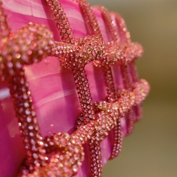Rhinestone Acrylic Lock Box Bag Portable - Image 6