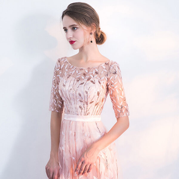 Elegant Princess Dress Shows Thin Girl - Image 4