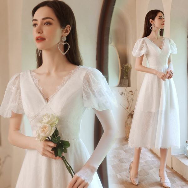 Banquet Performance Host Wedding Dress Evening - Image 7