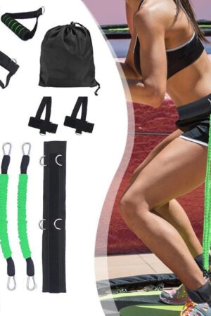 Drawstring elastic resistance band
