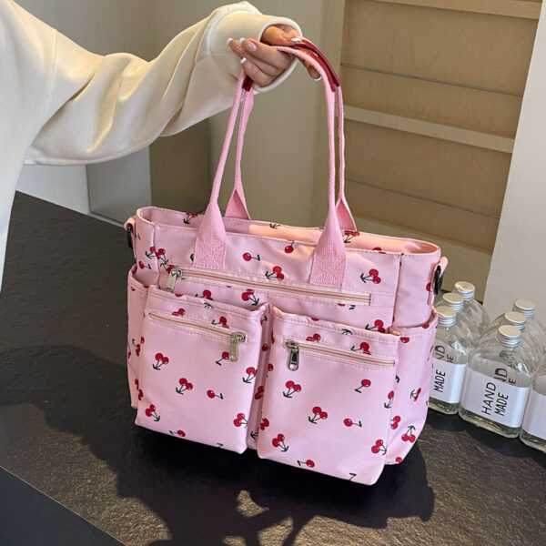 Printed Cherry Women's Shoulder Messenger Bag - Image 6