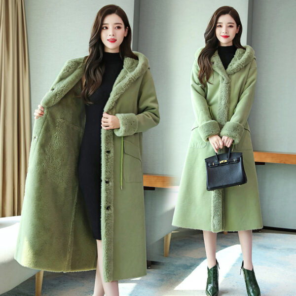 Winter Cotton-padded Jacket Fur Coat Women - Image 2