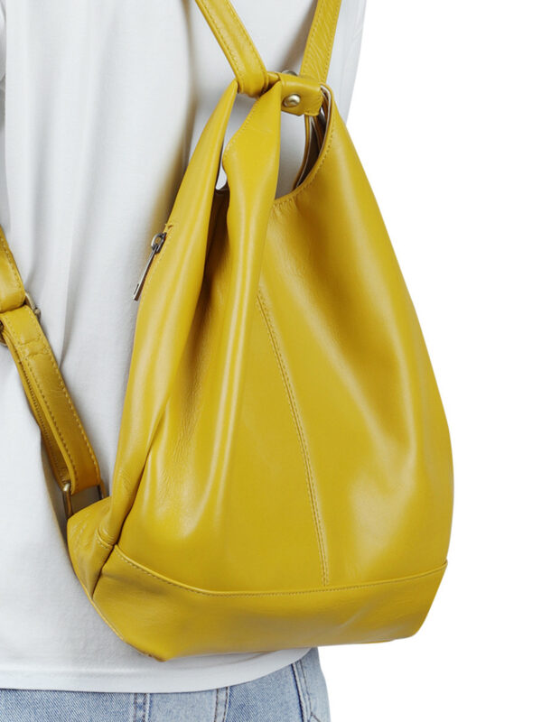 Genuine Leather Simple Stylish And Versatile Portable Shoulder Bag - Image 2