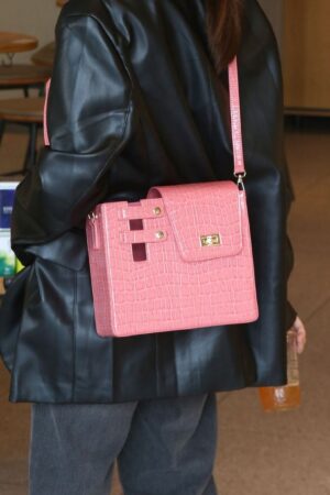 Stone Pattern Special-interest Design Crossbody Bag