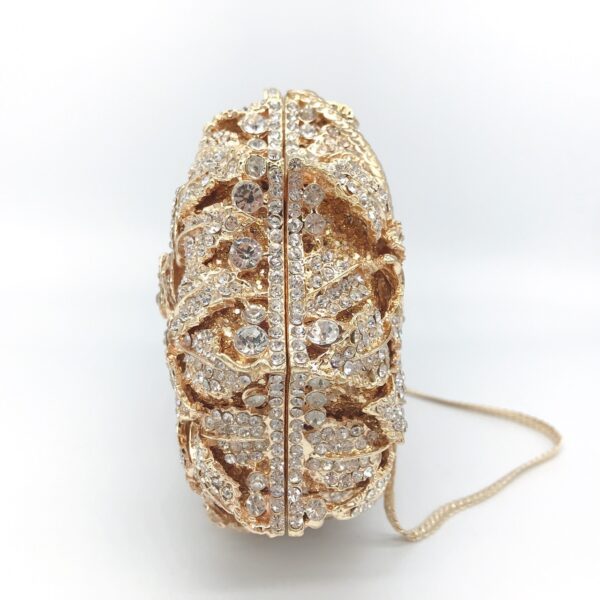 Hollow Rose Diamond Dinner Bag - Image 2
