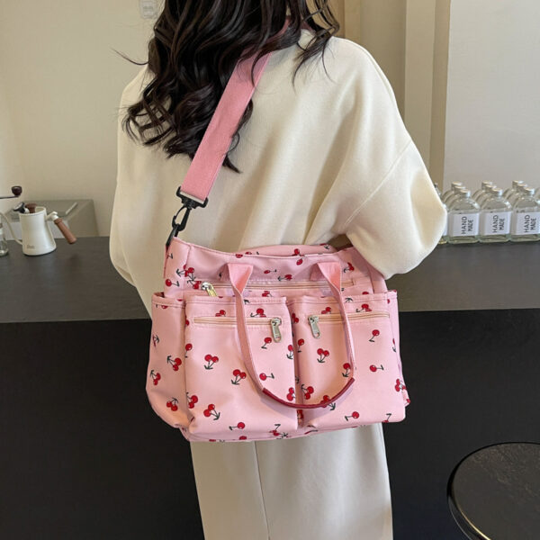 Printed Cherry Women's Shoulder Messenger Bag