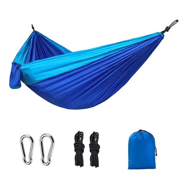 Hammock Outdoor Camping Camping Single Double Parachute Cloth - Image 2
