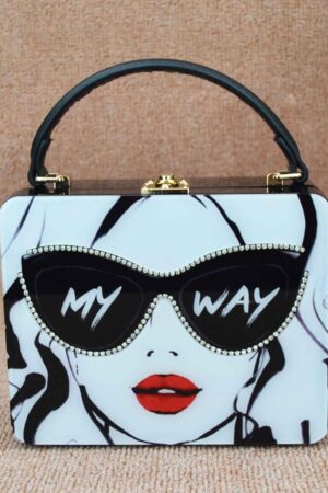 Fashion Glasses Small Bag Natural Small
