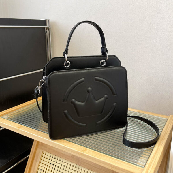 Women's Shoulder Bag Embossed Simple Cross-border PU Soft Leather Textured - Image 8