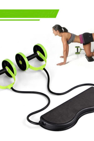 Tension Foldable Revoflex Xtreme Rally Multifunction Pull Rope Wheeled Health Abdominal Muscle Training Home Fitness Equipment